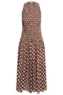 Luisa Midi Dress - Cioccolato Dot