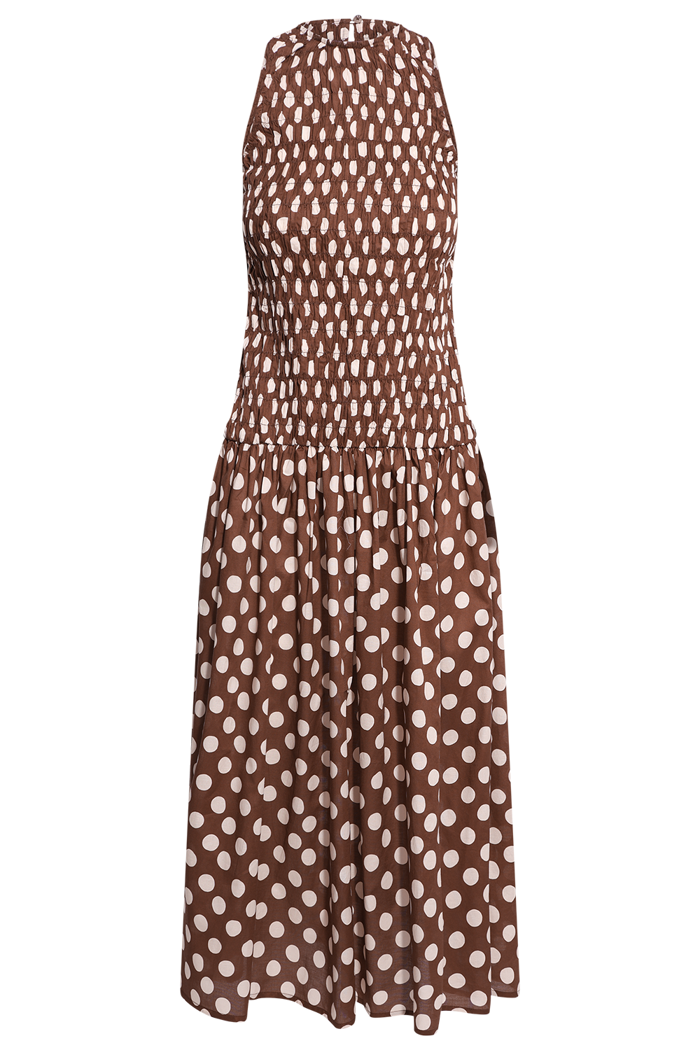 Luisa Midi Dress - Cioccolato Dot