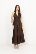Lido Maxi Dress - Espresso