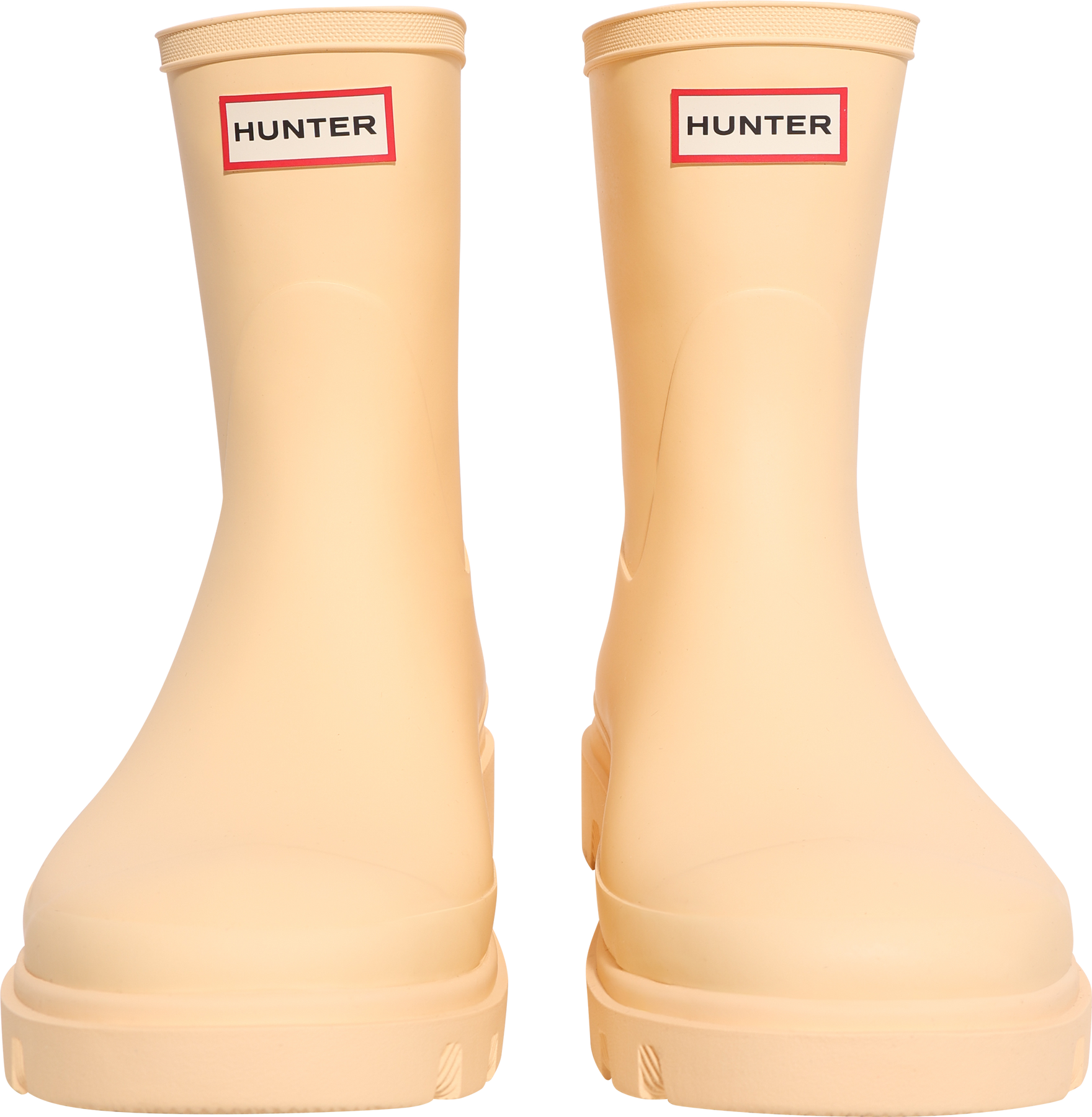 Unisex Downpour Short Boot - Pale Yellow
