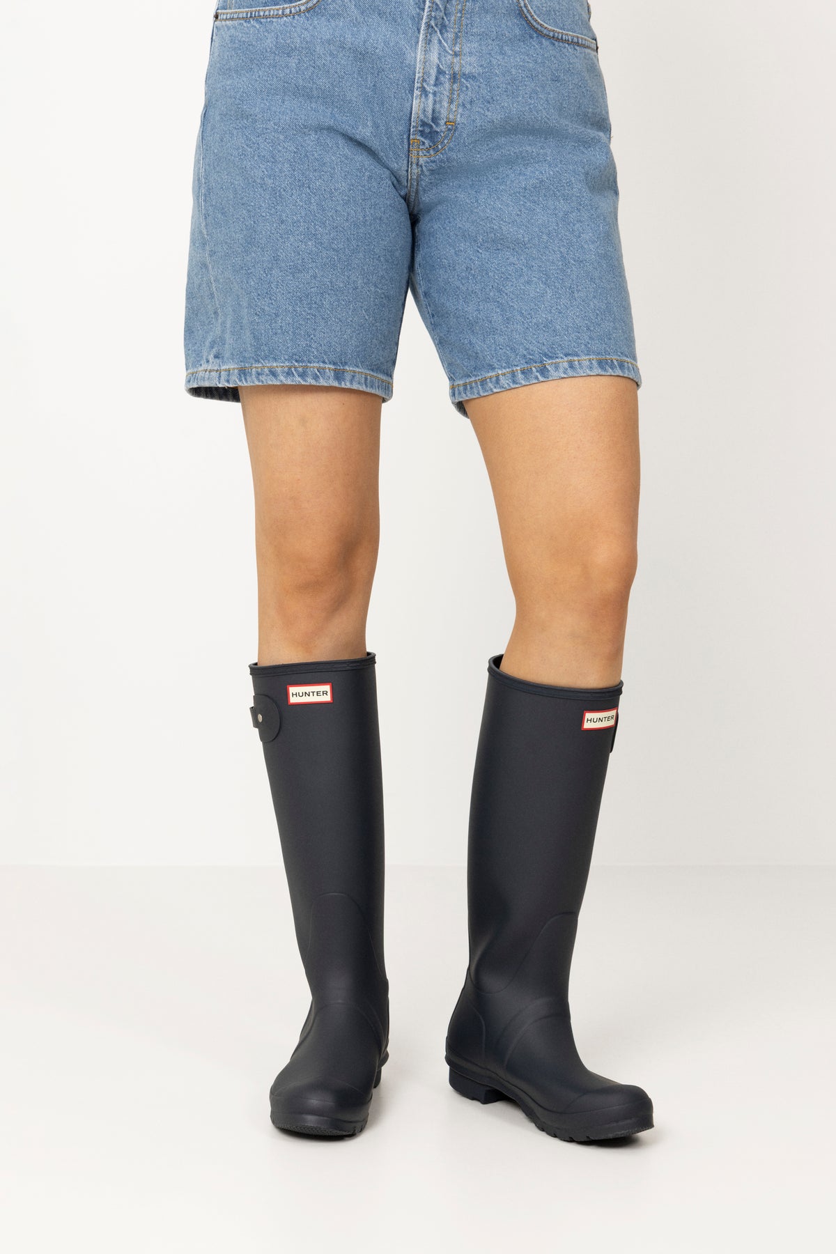 Womens Original Tall Boot - Hunter Navy