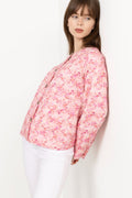Kammy Jacket - Rose/White