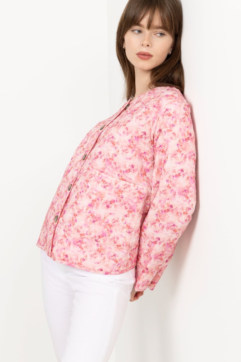Kammy Jacket - Rose/White