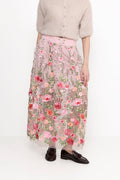 Fuschia Skirt - Rose/Red