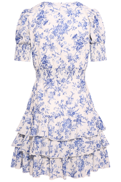 Penelope Dress - Baroque Blue