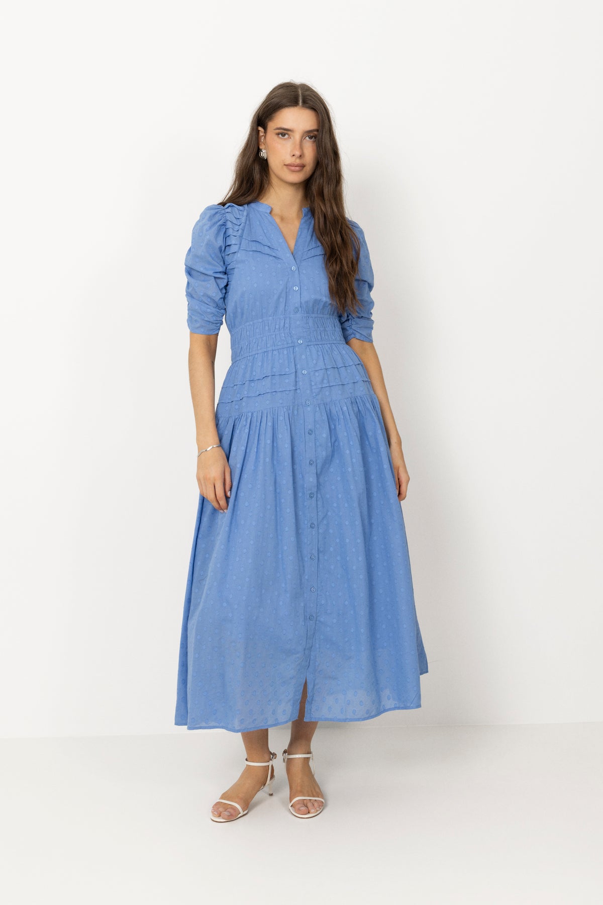 Fabienne Dress - Azure