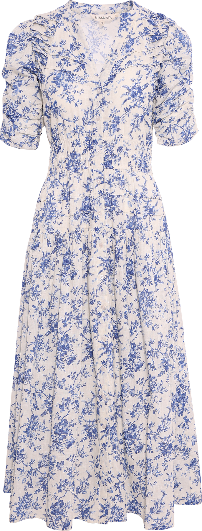 Fabienne Dress - Baroque Blue