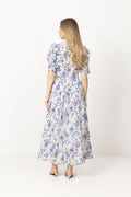 Fabienne Dress - Baroque Blue