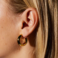 Chunky Hoops - Gold