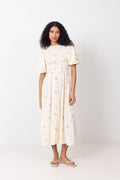 Tabita Dress - Sand/Yellow