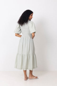 Signa Dress - Dusty Green