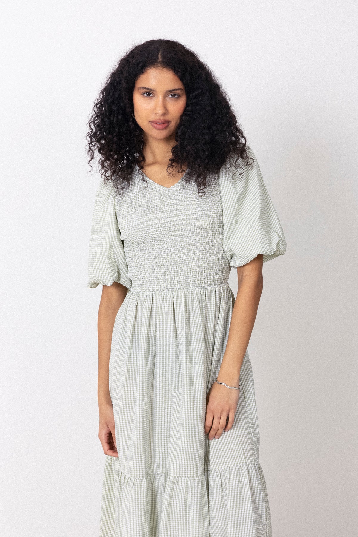 Signa Dress - Dusty Green