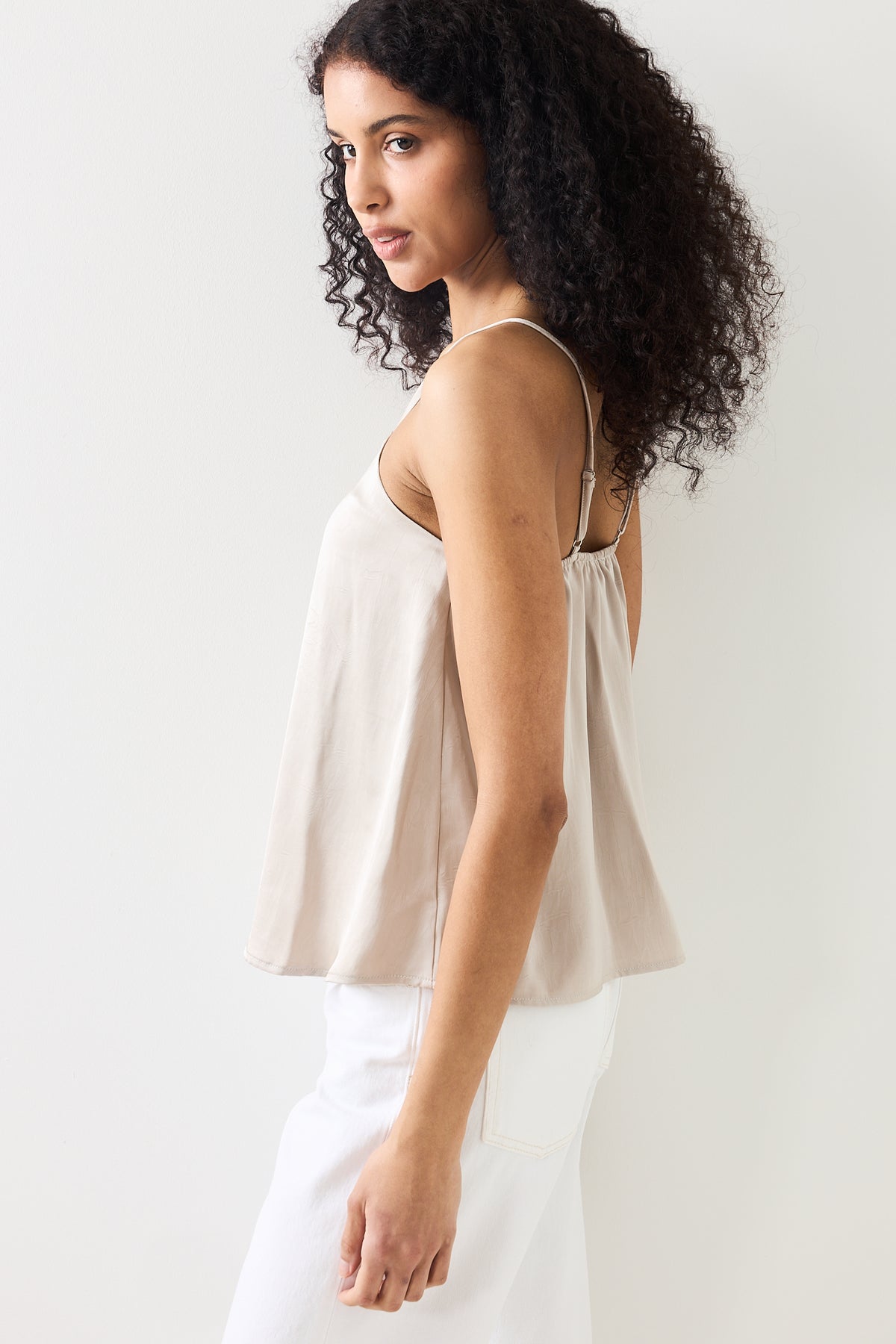 Emily Strap Top - Champagne