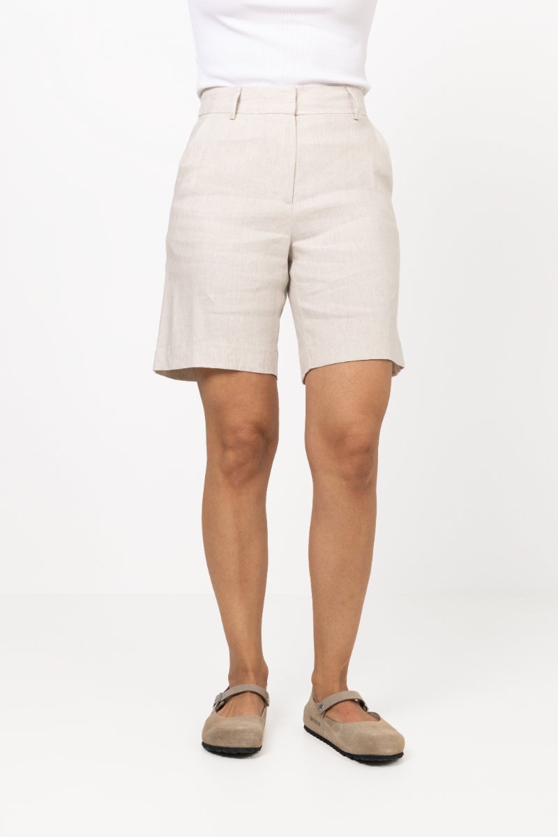 Mantova Suede Leather Narrow - Taupe