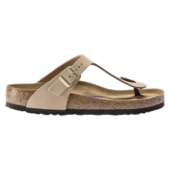Gizeh Soft Footbed Nubuck Leather Regular - Sandcastle