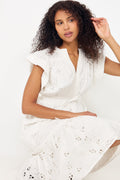 Yasluna Cs Long Dress - Star White