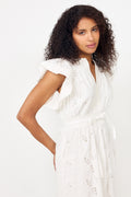Yasluna Cs Long Dress - Star White