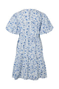 Yascolea Ss Dress - Pristine Blue Donna Print