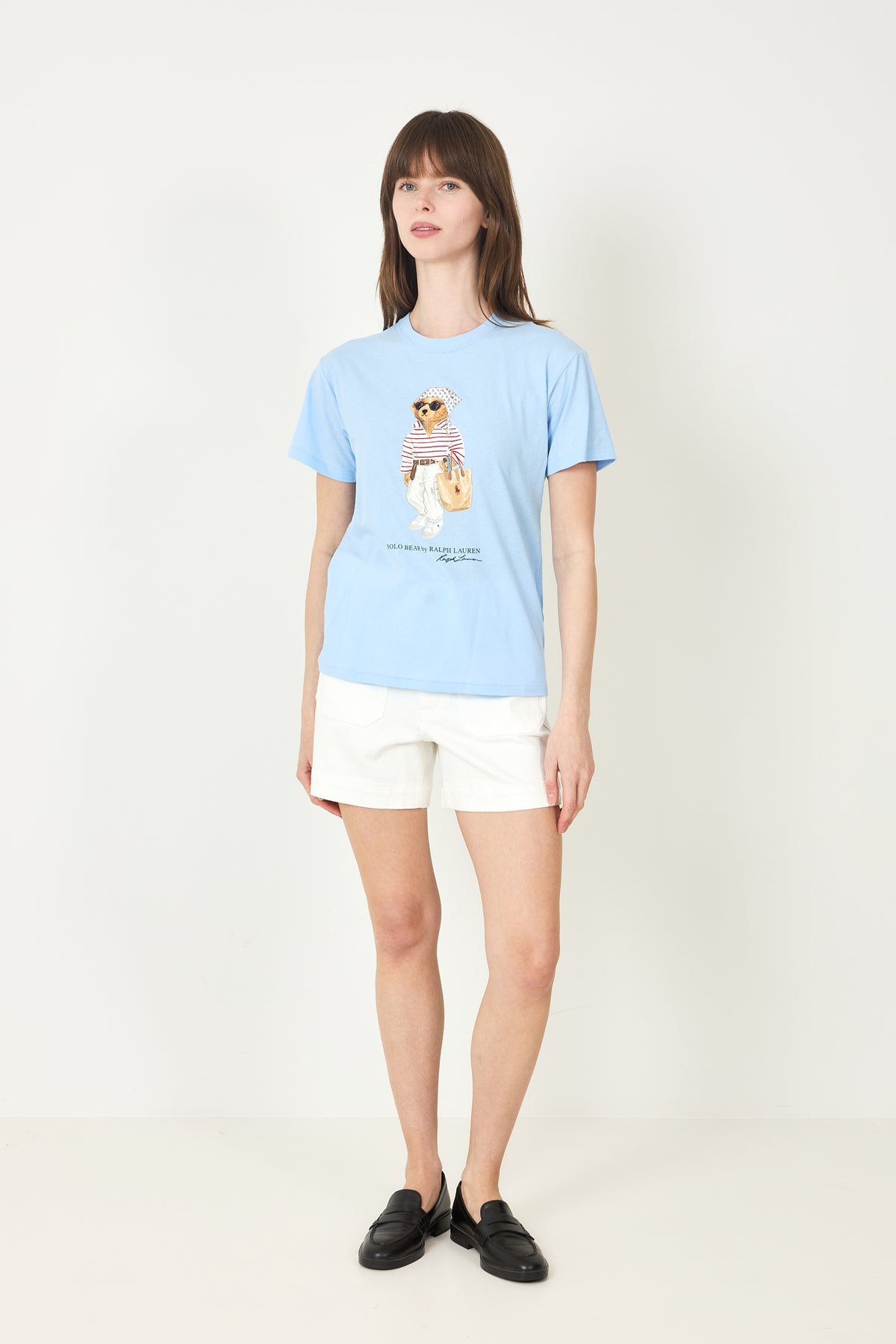 Yasnema Hmw Denim Shorts - Star White