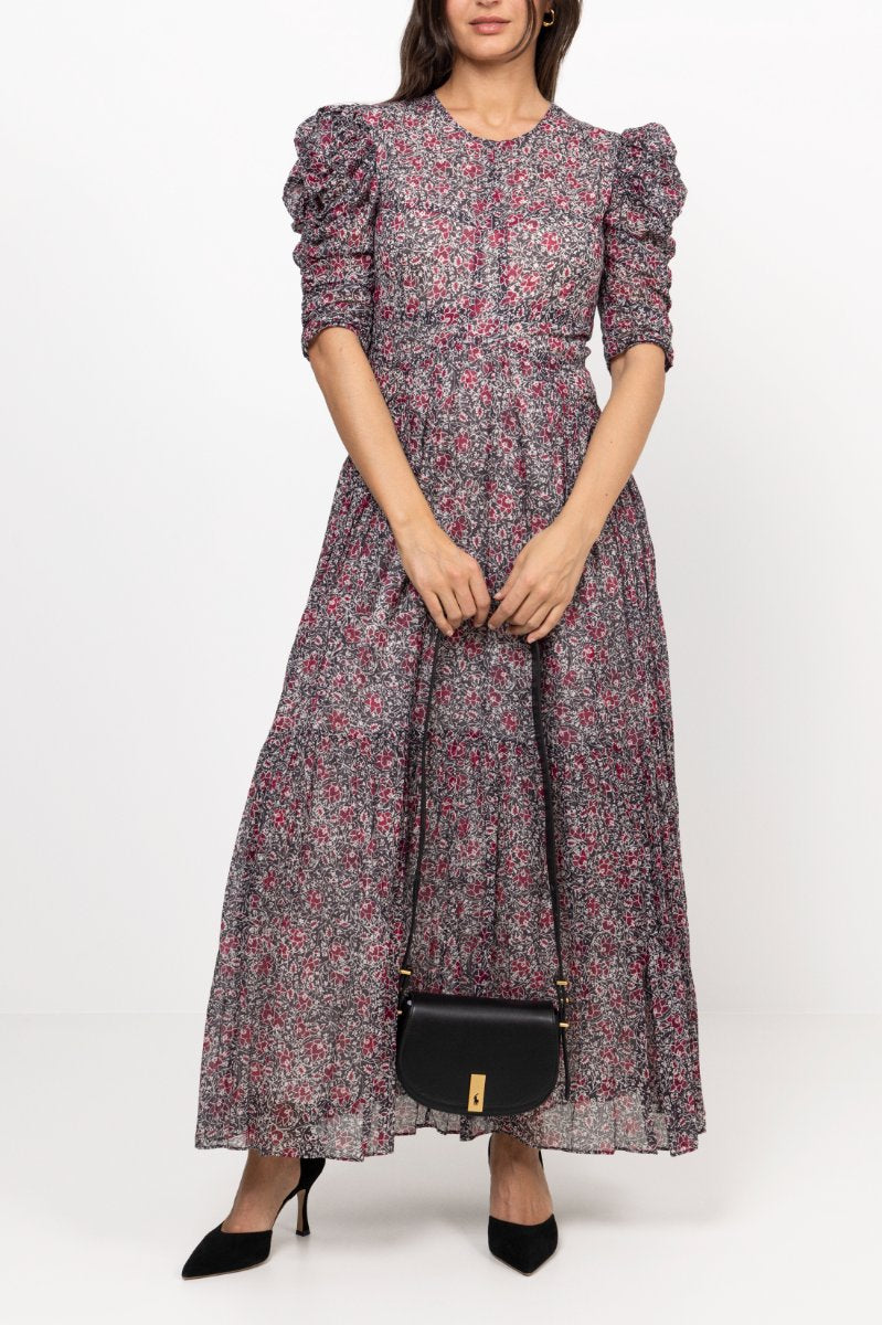 Polo Id Calfskin Mini Saddle Bag - Black