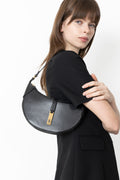 Polo Id Calfskin Mini Shoulder Bag - Black