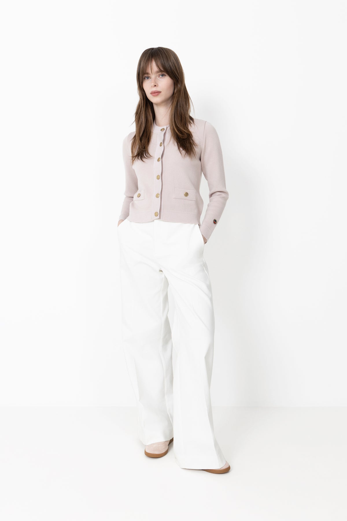 Aria Cardigan - Light Rose
