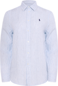 Woven-Sport Shirt - Lt Blue/White
