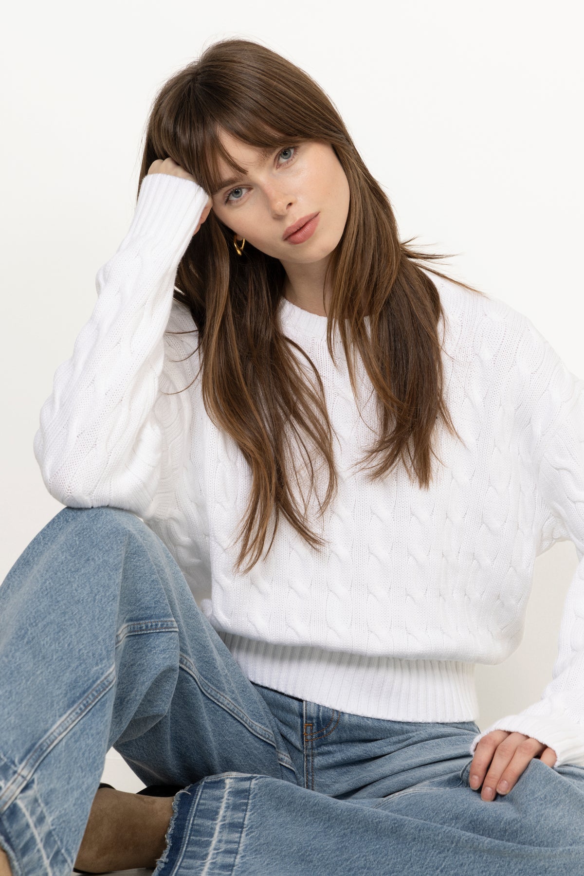 Sweater-Pullover - White