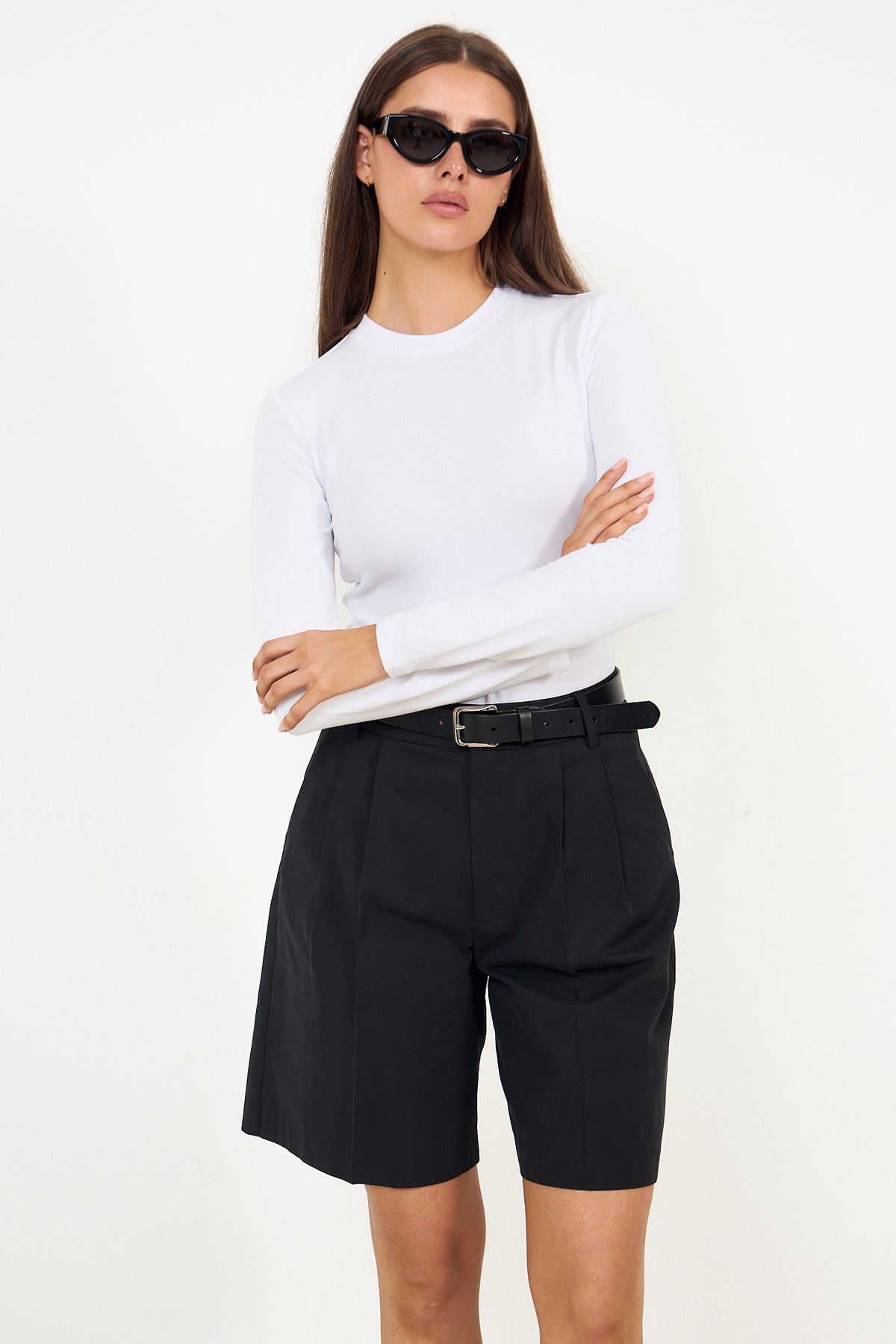 Lidie Ls Top - White
