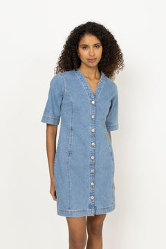 Luke Denim Vigga Dress - Blue Vintage