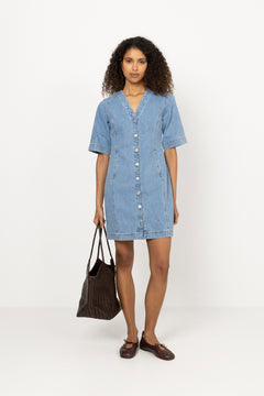 Luke Denim Vigga Dress - Blue Vintage