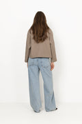 Cotton Pol Delish Jacket - Walnut