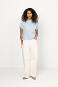 Single Cotton Grace Tee - Cashmere Blue