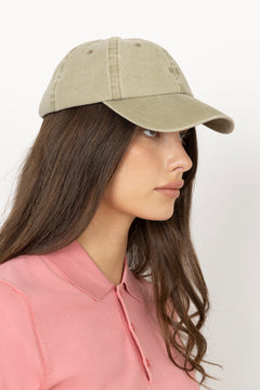 Washed Cotton Twill Coal Cap - Castle Wall