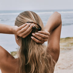 Frida Hair Clip - Brown