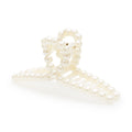 Evelyn Hair Clip - White