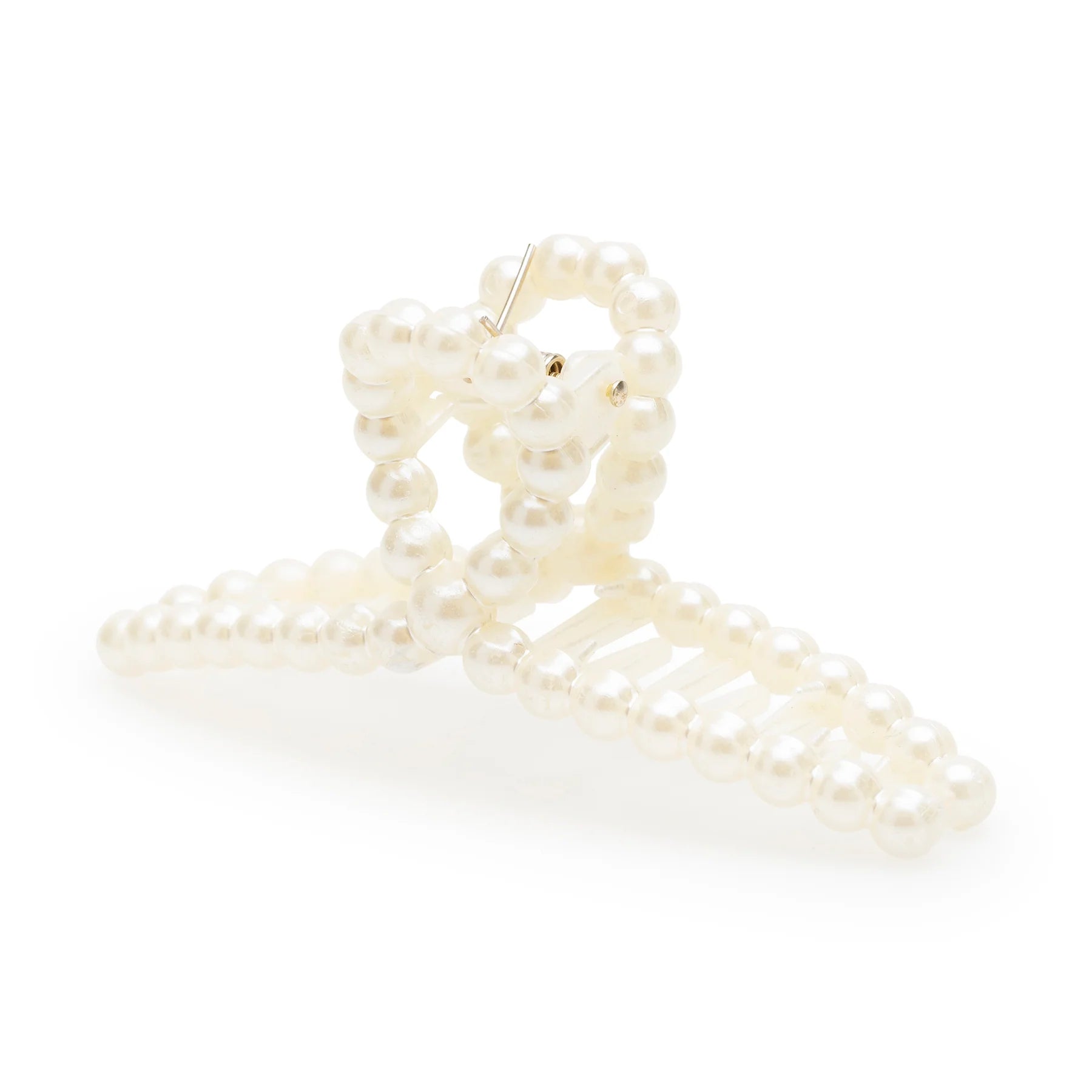 Evelyn Hair Clip - White