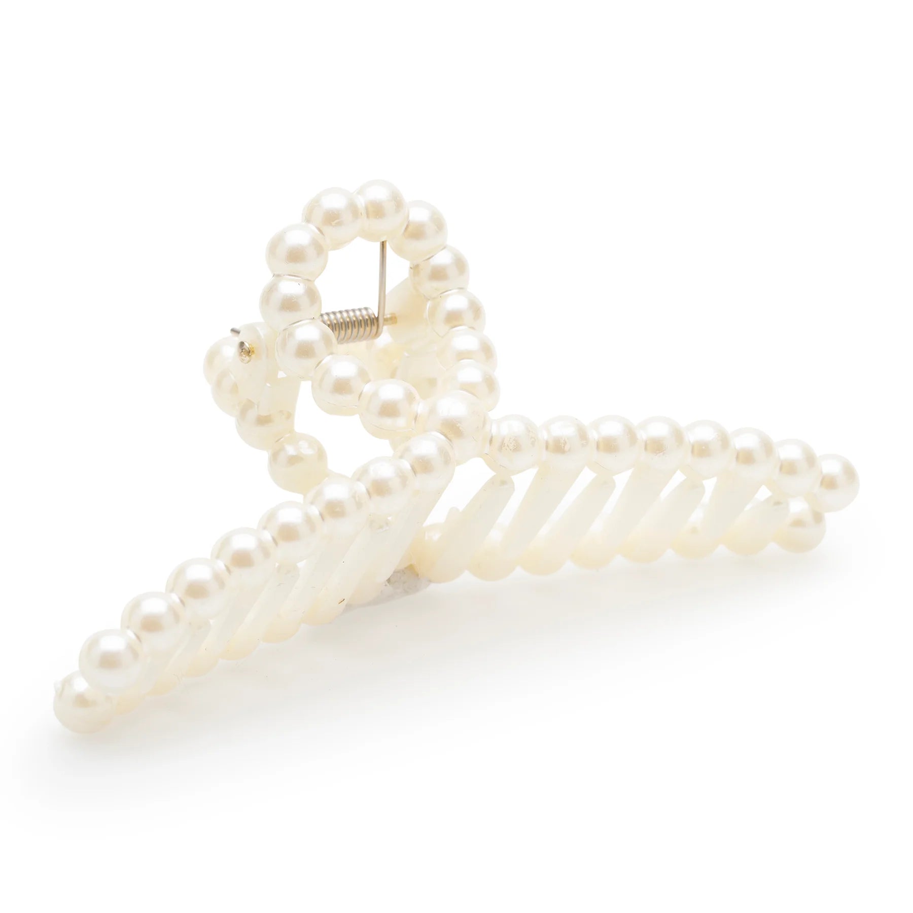 Evelyn Hair Clip - White