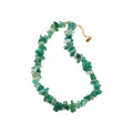 Henny Chipstone Necklace - Green Jade