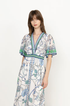 Neve Dress - Blue