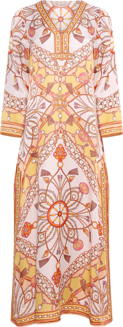 Laylani Kaftan Dress - Gold