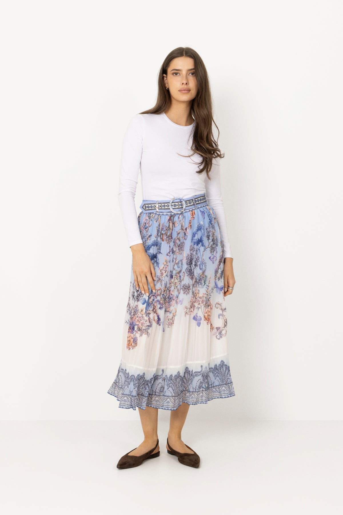 Theodosia Skirt - Blue