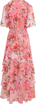 Carina Dress - Coral