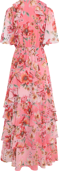 Carina Dress - Coral