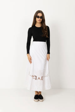 Ambrosia Skirt - White