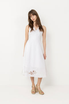 Bethia Dress - White