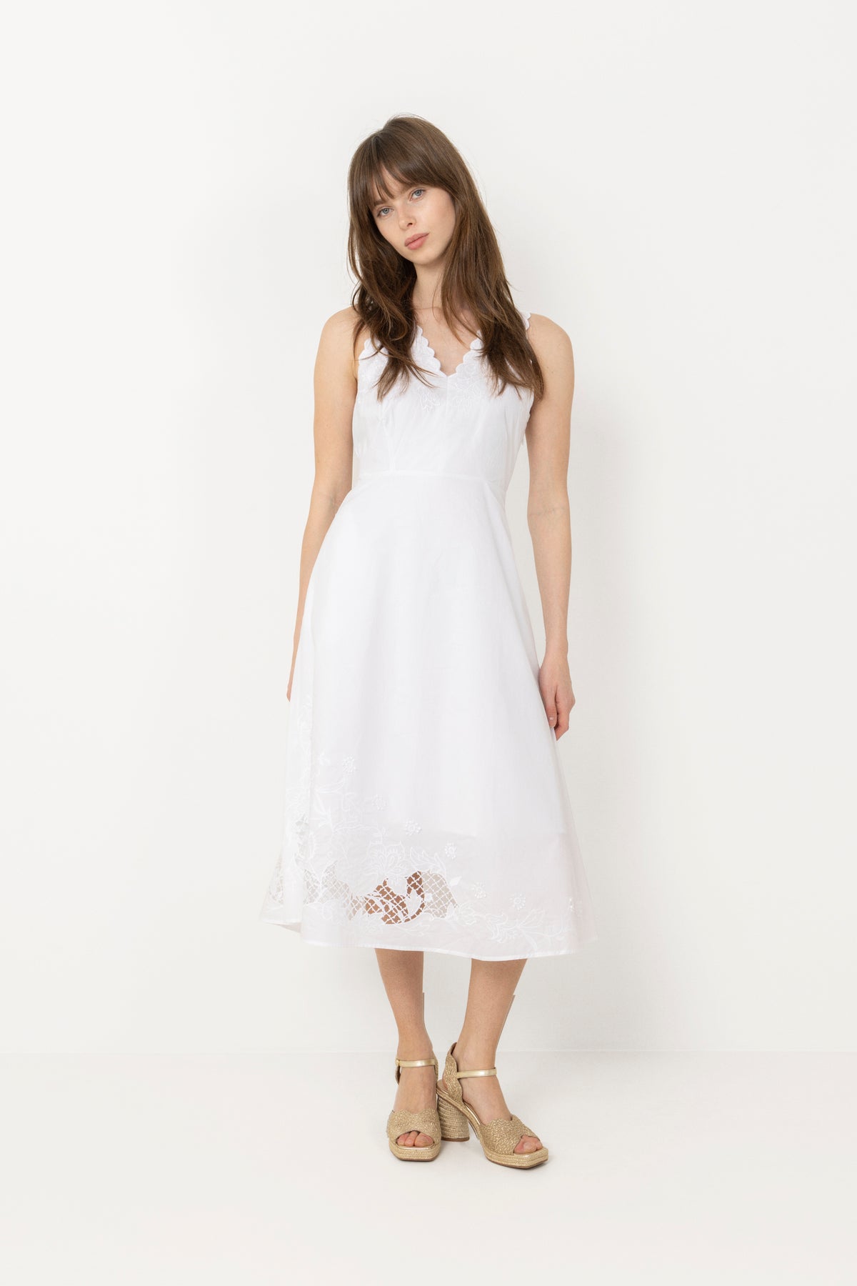 Bethia Dress - White