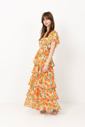 Milena Dress - Orange
