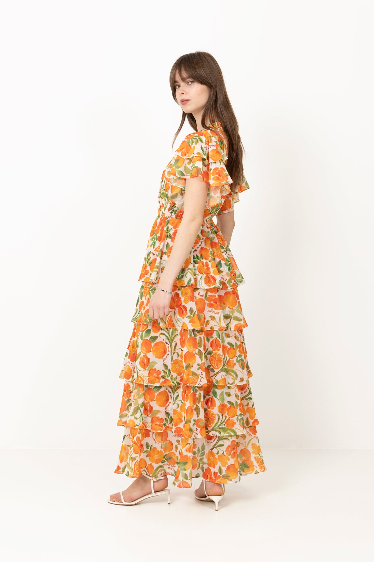 Milena Dress - Orange