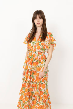 Milena Dress - Orange